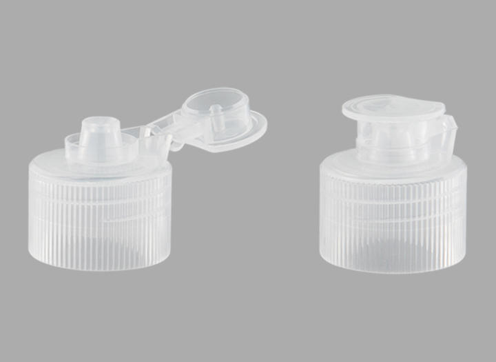 KR-5008 Manufacturers direct plastic material of the clamshell open 24/410 press cap 
