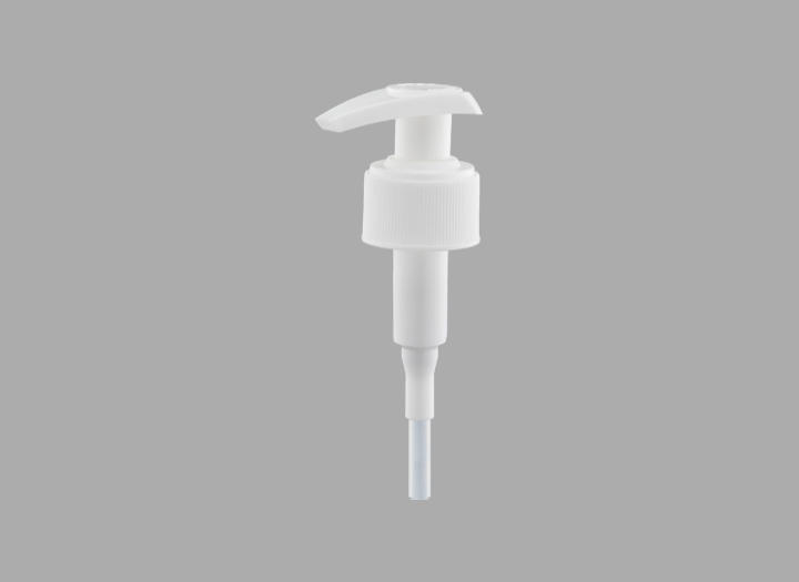 KR-3005 Smooth Ribbed Ratchet Closure Plastic Lotion Pump / Soap Dispenser Pump Replacement 