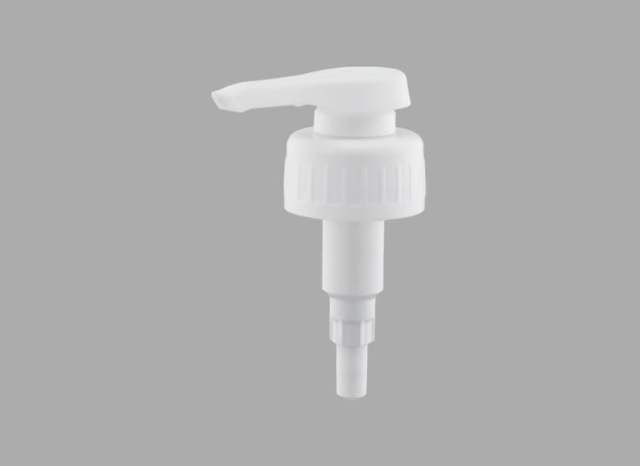 KR-3019 White PP Lotion Soap Dispenser Pump Plastic With 4cc Output Ribbed , Smooth