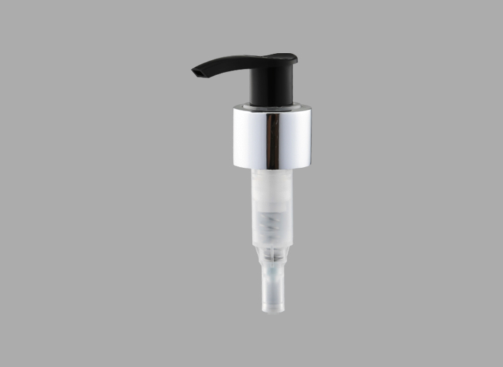 KR-3004 Custom 24/410 Aluminum Closure Lotion Dispenser Pump GOLD