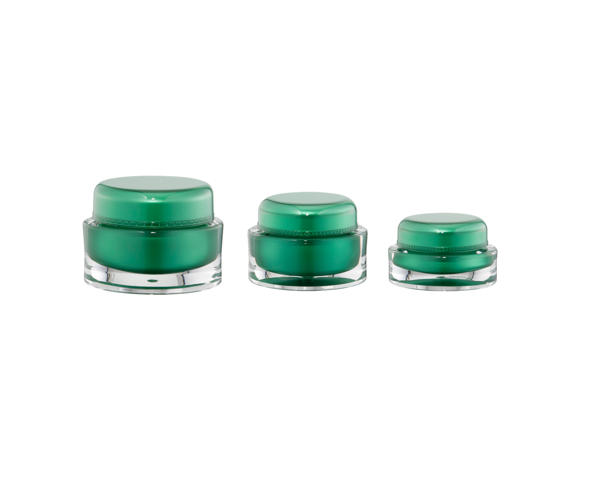KR-4013 Face cream jar luxury acrylic cosmetic jar and bottle Personal skin care 15g 30g 50g 